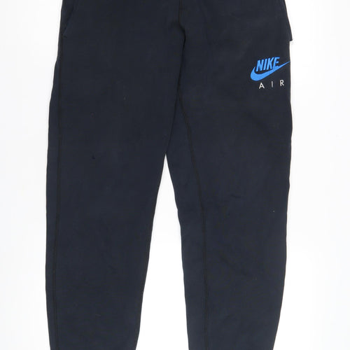 Nike Men's Black Jogger Trousers Size S - Gym & Training