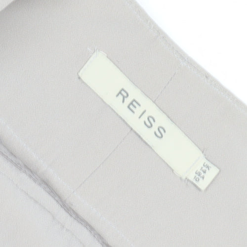 Reiss Women's Beige Trousers - Size S, Casual Style