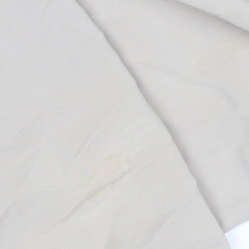 Reiss Women's Beige Trousers - Size S, Casual Style