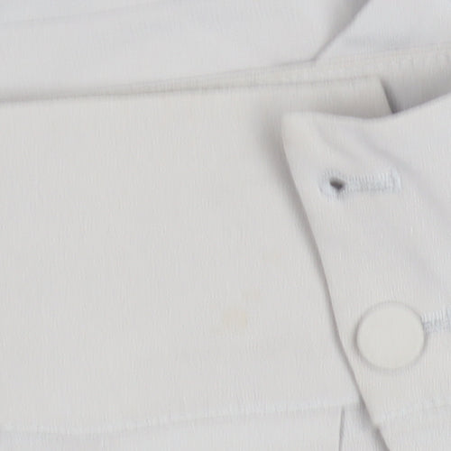 Reiss Women's Beige Trousers - Size S, Casual Style