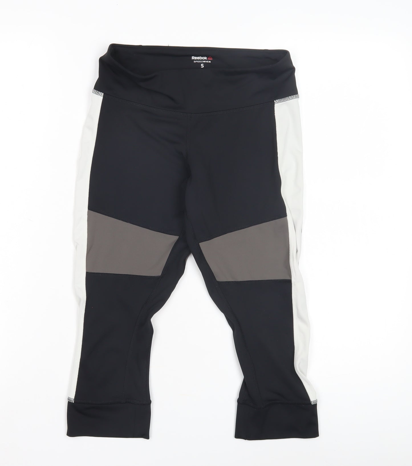 Reebok Women's Black Compression Leggings, Size S