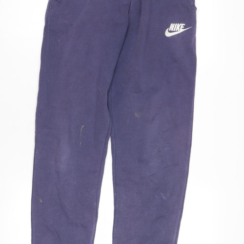 Nike Boys Blue Jogger Trousers XL Running Casual