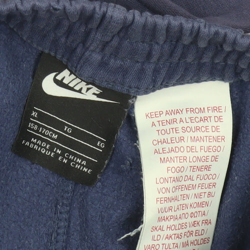 Nike Boys Blue Jogger Trousers XL Running Casual
