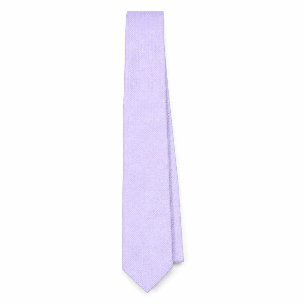 Front view of Michelsons Men's Purple Slim Tie