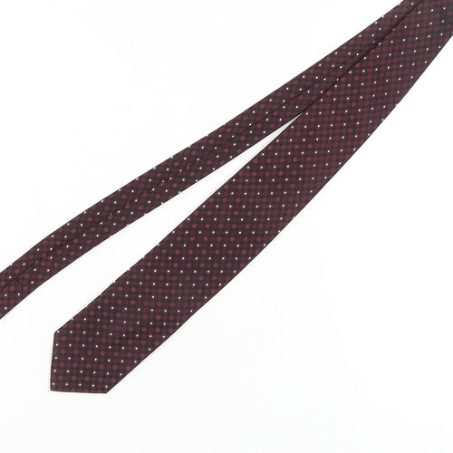 Berwin & Berwin Men's Red Polka Dot Silk Tie