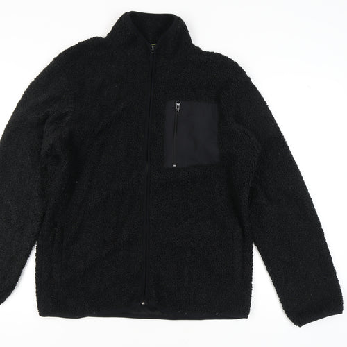 Larsson & Co Men's Black Full Zip Jacket - M
