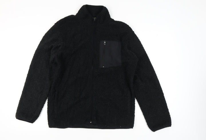 Larsson & Co Men's Black Full Zip Jacket - M