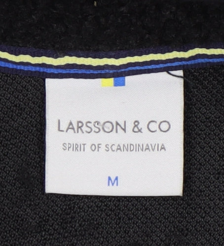 Larsson & Co Men's Black Full Zip Jacket - M