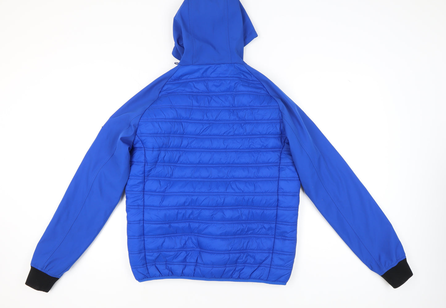 Threadbare Men's Blue Puffer Jacket M