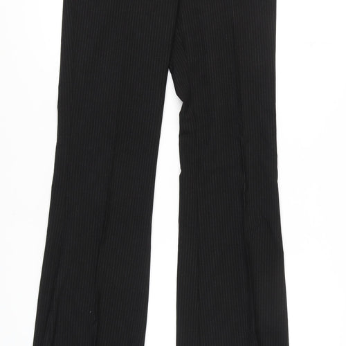 Topshop Women's Black Bootcut Trousers Size 12