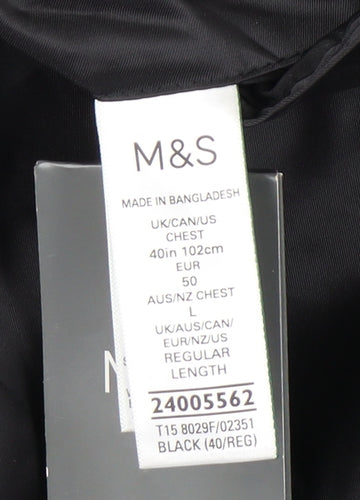 Marks & Spencer Men's Black Tuxedo Jacket L