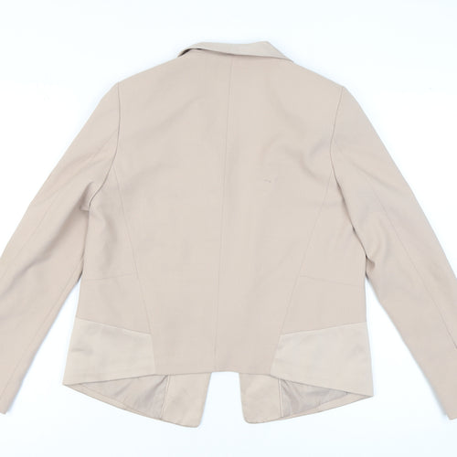 Marks and Spencer Women's Beige Suit Jacket Size 10