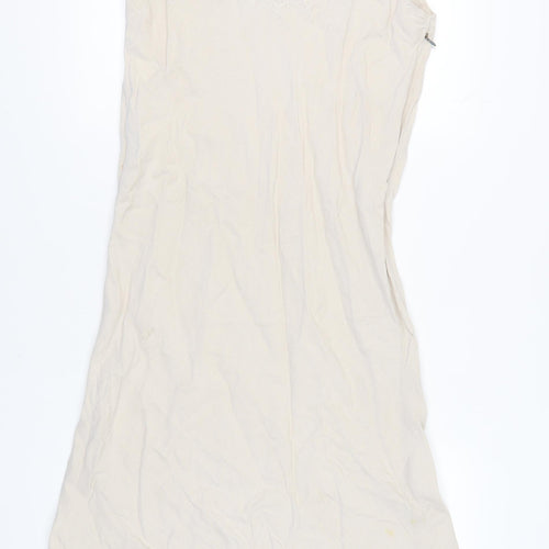 Etam Women's Ivory Sleeveless Dress Size 12