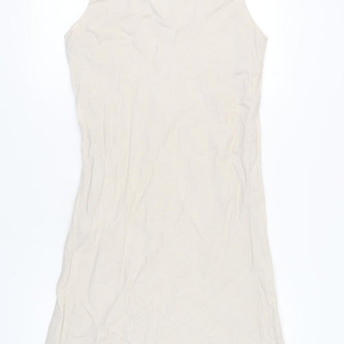 Etam Women's Ivory Sleeveless Dress Size 12
