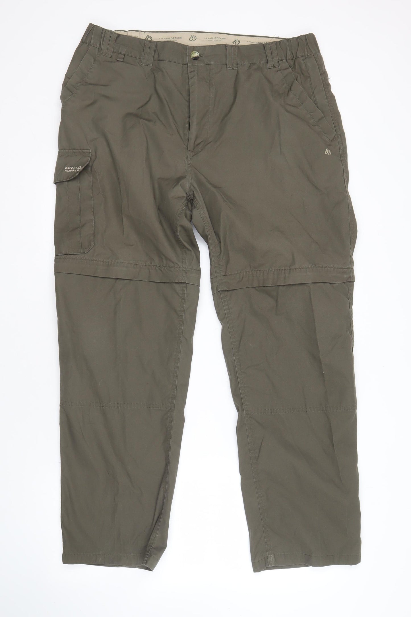 Craghoppers Men's Green Walking Trousers 36 in
