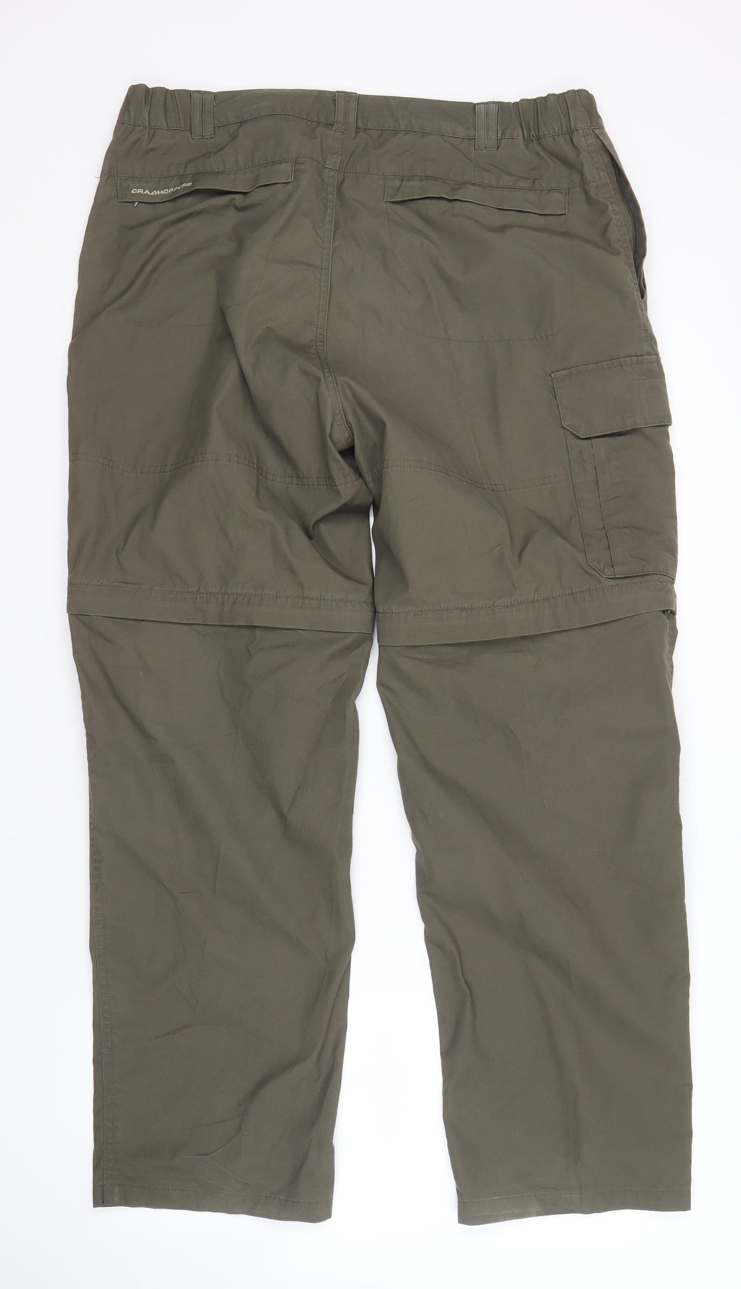 Craghoppers Men's Green Walking Trousers 36 in