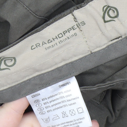 Craghoppers Men's Green Walking Trousers 36 in