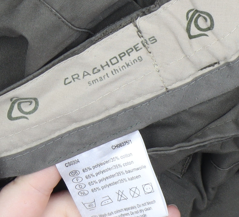 Craghoppers Men's Green Walking Trousers 36 in