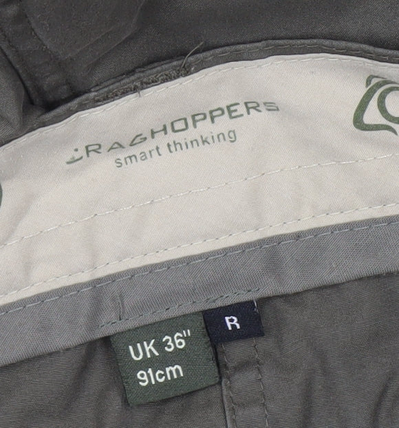Craghoppers Men's Green Walking Trousers 36 in