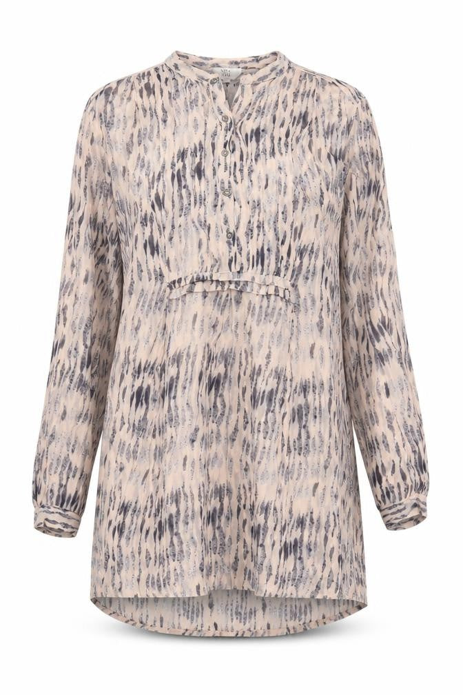 Front view of Noa Noa Women's Multicoloured Long Sleeve Dress, size 8