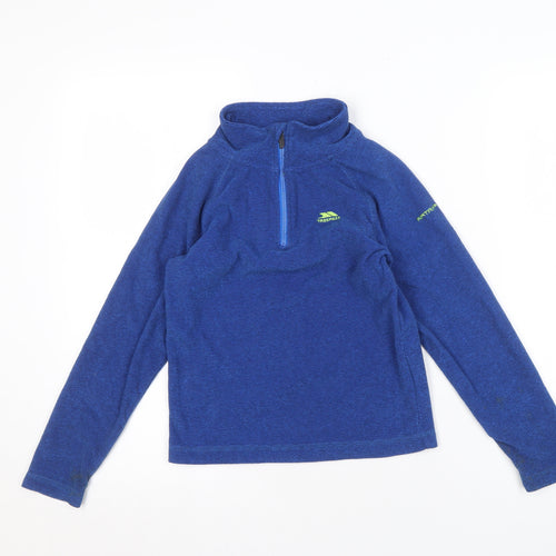 Trespass Boys' Blue Lightweight Sweatshirt, Size 7-8
