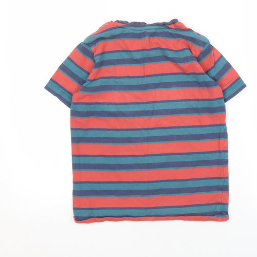 FatFace Boys Multicoloured Striped T-Shirt 9-10 Years