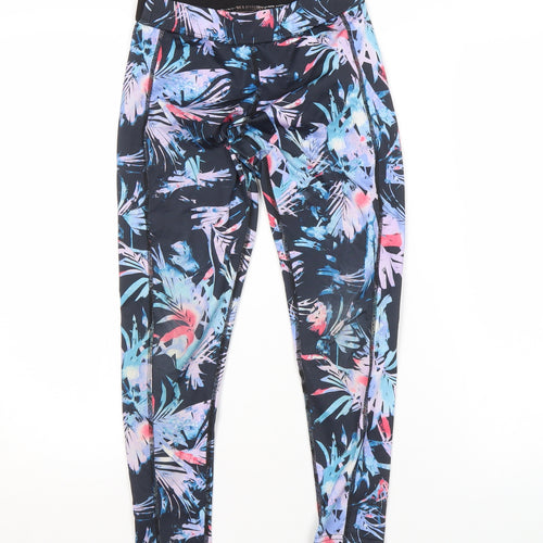 USA Pro Girls Multicoloured Tropical Leggings 11-12 Years