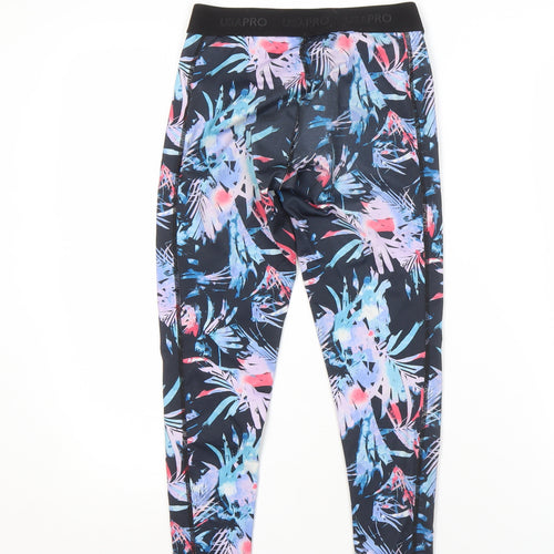 USA Pro Girls Multicoloured Tropical Leggings 11-12 Years