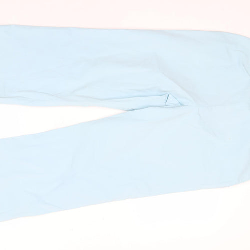 Boden Women's Blue Trousers Size 5 Flat Front