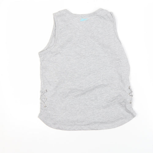 Reebok Girls Grey Tank Top Size 14-15 Years