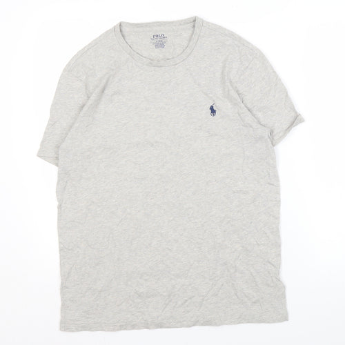 Polo Ralph Lauren Grey T-Shirt, Men, Medium, Crew Neck