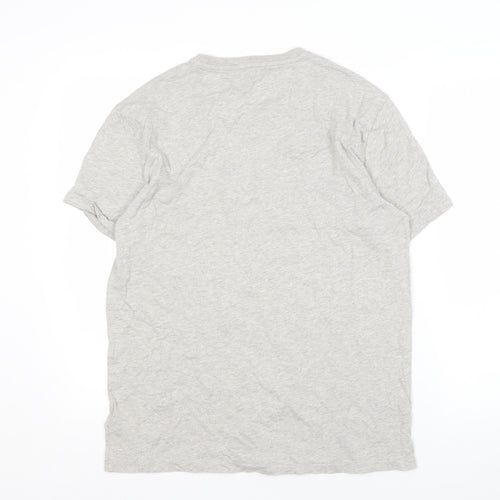 Polo Ralph Lauren Grey T-Shirt, Men, Medium, Crew Neck