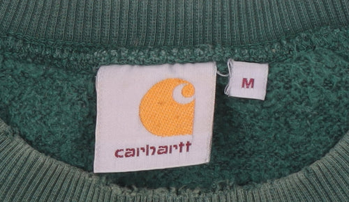 Carhartt Men's Green Pullover Sweatshirt M