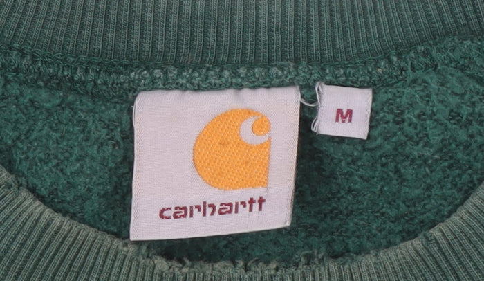 Carhartt Men's Green Pullover Sweatshirt M