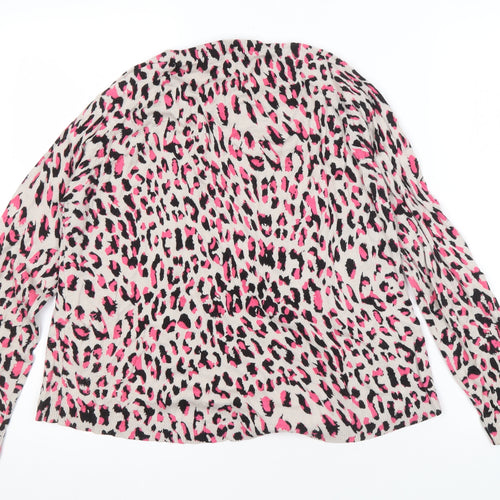 John Lewis Women's Multicolour Animal Print Jumper M