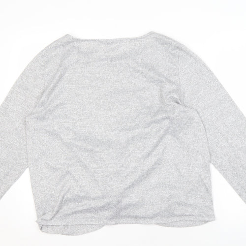 Cotton Traders Women's Grey Pullover Jumper Size 18