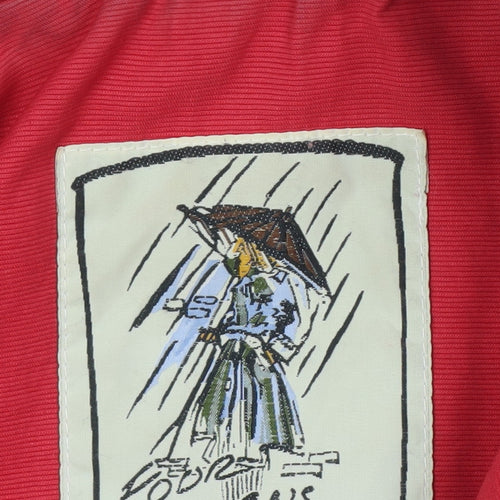 Four Seasons Women's Red L Rain Coat