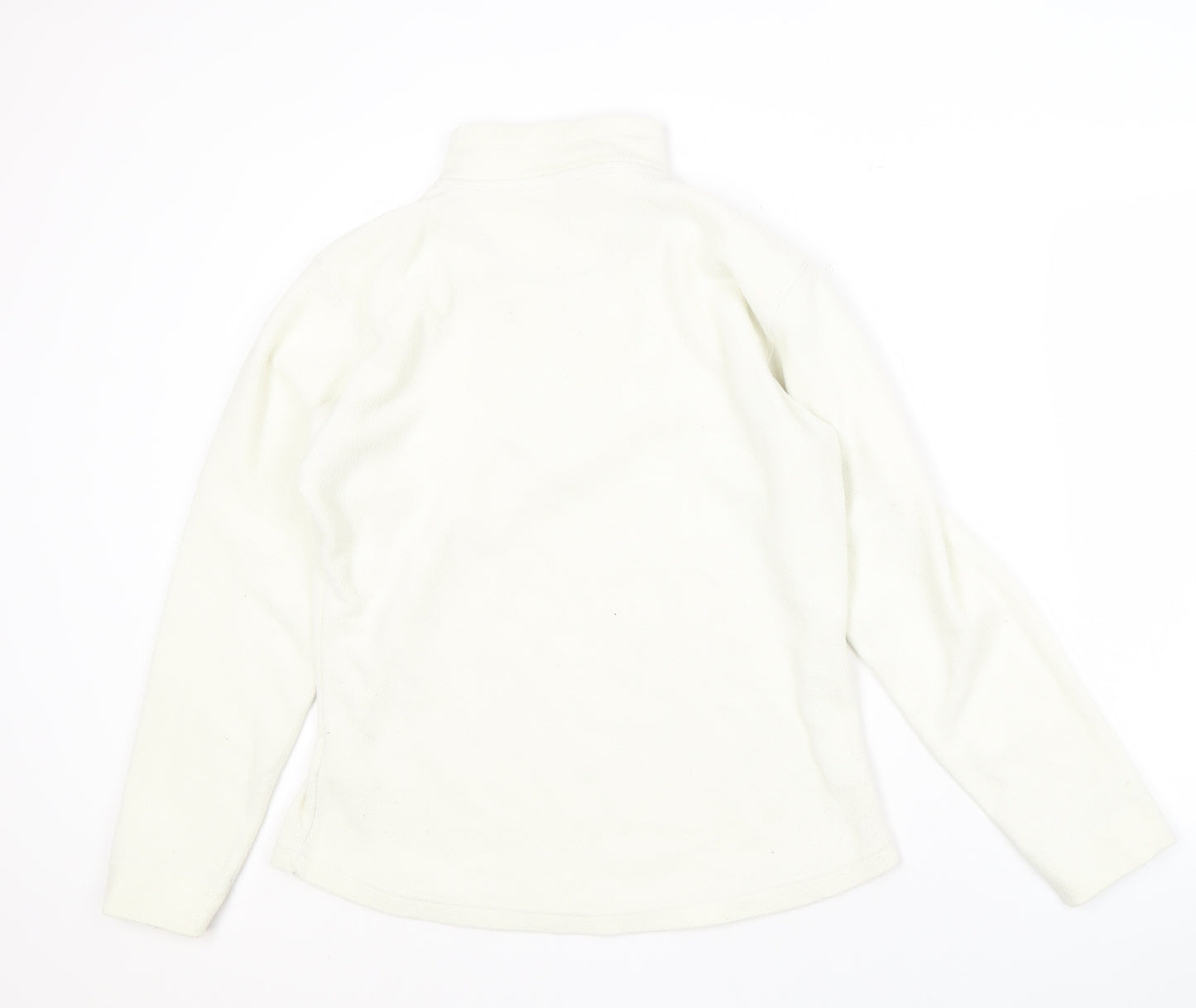 Peter Storm Women's White Fleece Sweatshirt Size 16
