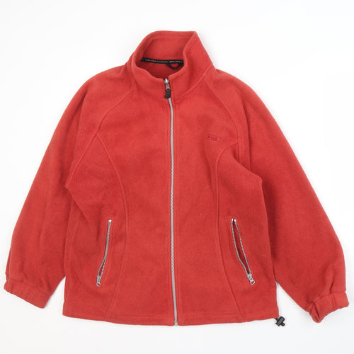 Peter Storm Red Fleece Jacket, Unisex S, Zip Up
