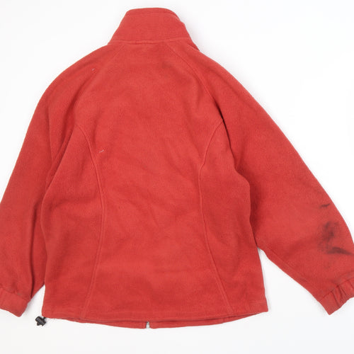 Peter Storm Red Fleece Jacket, Unisex S, Zip Up