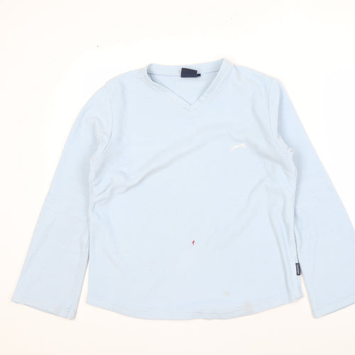 Slazenger Women's Blue Pullover Sweatshirt Size 14