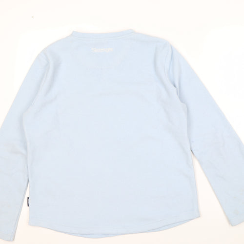 Slazenger Women's Blue Pullover Sweatshirt Size 14