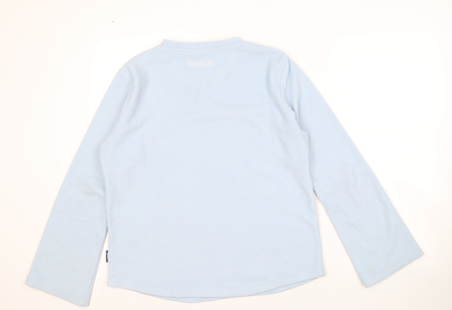Slazenger Women's Blue Pullover Sweatshirt Size 14