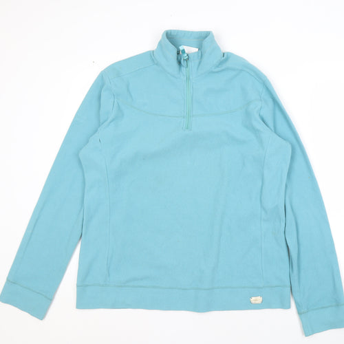 Champion Unisex Blue XL Sweatshirt Zip Fleece Easy Care