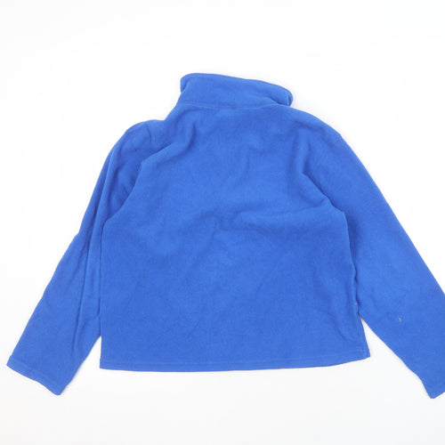The North Face Boys Blue Fleece Pullover Sweatshirt M
