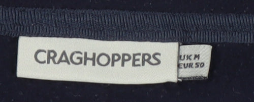 Craghoppers Men's Blue Fleece Jacket Size M Outdoor