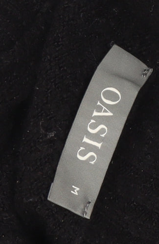 Oasis Women's Black High Neck Pullover Jumper, M