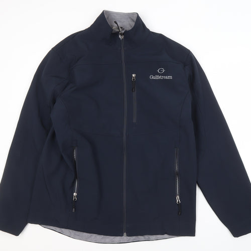 Storm Creek Men's Blue Soft Shell Jacket Size L