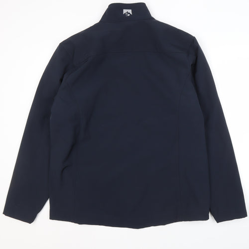 Storm Creek Men's Blue Soft Shell Jacket Size L