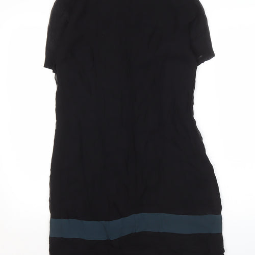 French Connection Women’s Black Colourblock Shift Dress 10
